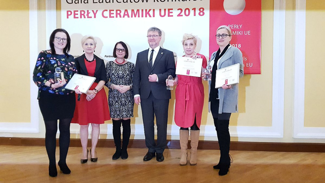 Kolekcje Grupy Tubądzin nagrodzone siedmioma Perłami Ceramiki 2018!
