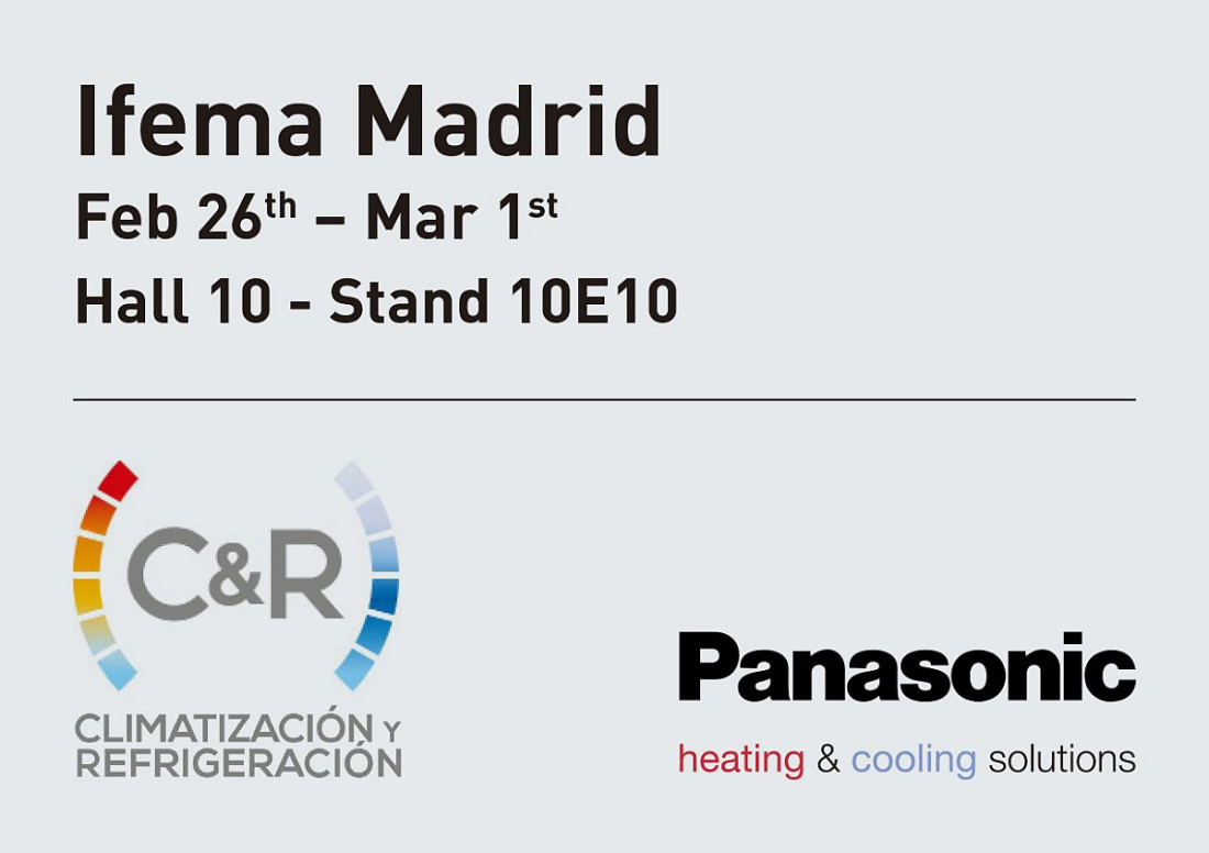 Panasonic prezentuje innowacyjne rozwiązania HVAC+R podczas targów Climatización 2019 w Madrycie