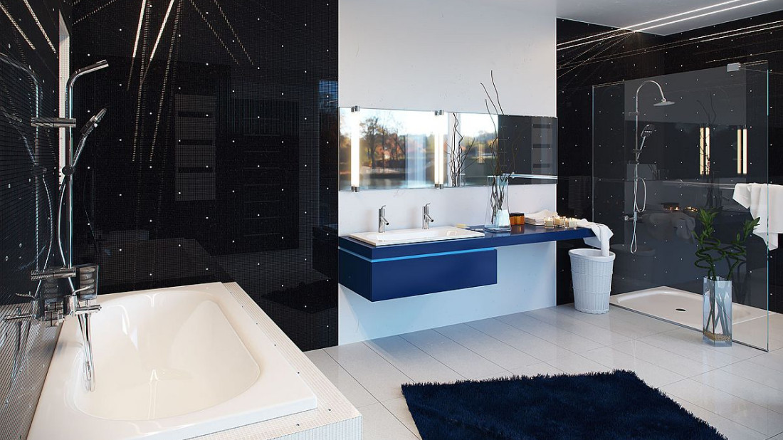 Nowoczesny prysznic - 100% designu i komfortu