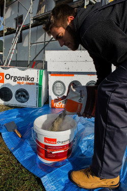 Tynk silikonowy Termo Organiki