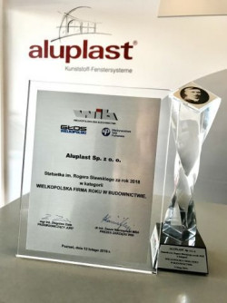 Statuetka dla firmy aluplast