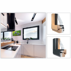 Puro Passive – okna pasywne drewniano-aluminiowe