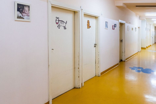 Korytarz na oddziale pediatrii