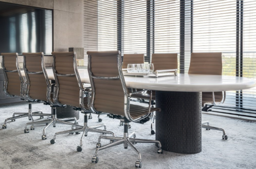 Wnętrze biurowca Oknoplast