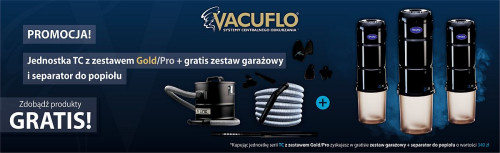 Przy zakupie jednostek z serii TRUE CYCLONIC z zestawem GOLD lub PRO zestaw garażowy i separator GRATIS