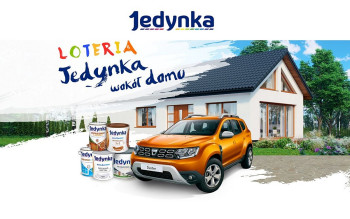 Samochód do wygrania w ogólnopolskiej loterii marki farb Jedynka