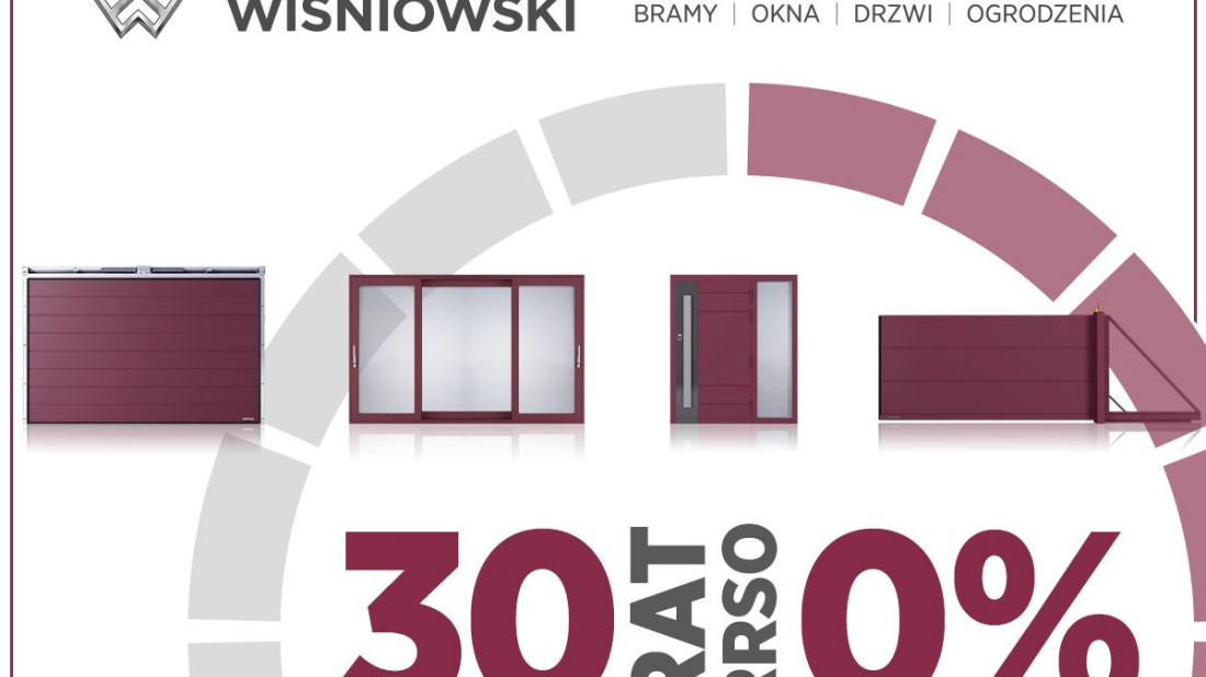 Produkty marki WIŚNIOWSKI w ratach RRSO 0%