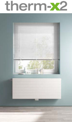 Grzejnik Line Vplus (PLV22) wykonany w technologii therm-x2