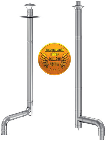 Konsumencki Lider Jakości 2017 dla stalowych systemów kominowych Komin-Flex