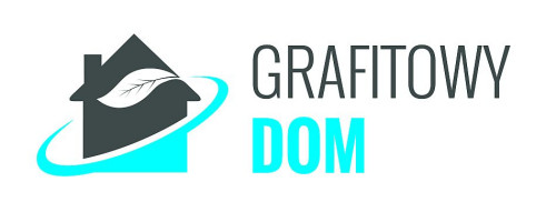 Styropiany grafitowe Knauf Therm są oznaczone logotypem "Grafitowy Dom"