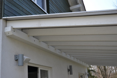 Mocowanie zadaszenia tarasu