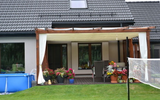 Zmieniłem taras w przezroczysty boks