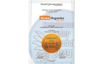 Konsumencki Lider Jakości 2019 dla Termo Organiki