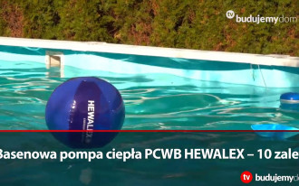 10 zalet: Basenowa pompa ciepła PCWB HEWALEX