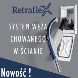 System chowanego węża ssącego Retraflex 