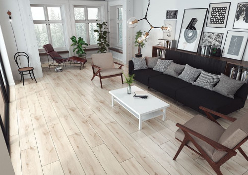 Panele z kolekcji Blackpool w salonie