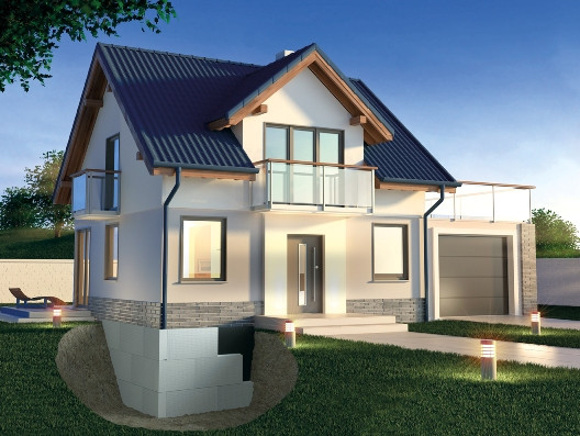 Izolacja perymetryczna z zastosowaniem  styropianu EPS Knauf