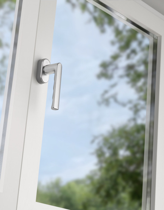 Klamka SecuForte z systemem bezpiecznego otwierania