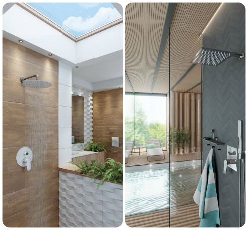 Aranżacja łazienki z produktami Laveo