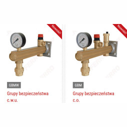 Grupy bezpieczeństwa c.o. i c.w.u.