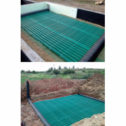 Gruntowy wymiennik ciepła GEOSTRONG w fundamentach lub na zewnątrz domu