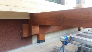 Budowa narożnego drewnianego tarasu - zdjęcie 5