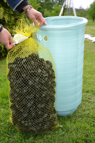 Kosz doczyszczający z filtrem