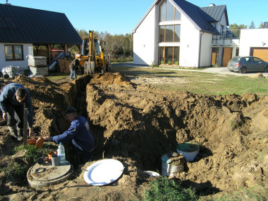 Budowa przydomowej oczyszczalni ścieków - zdjęcie 6