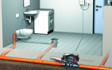 Odprowadzanie ścieków oraz zasuwy burzowe