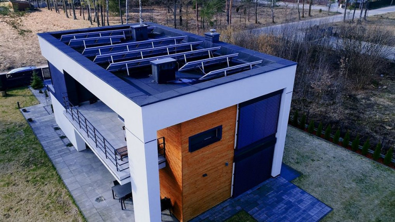 Dom z pompą ciepła