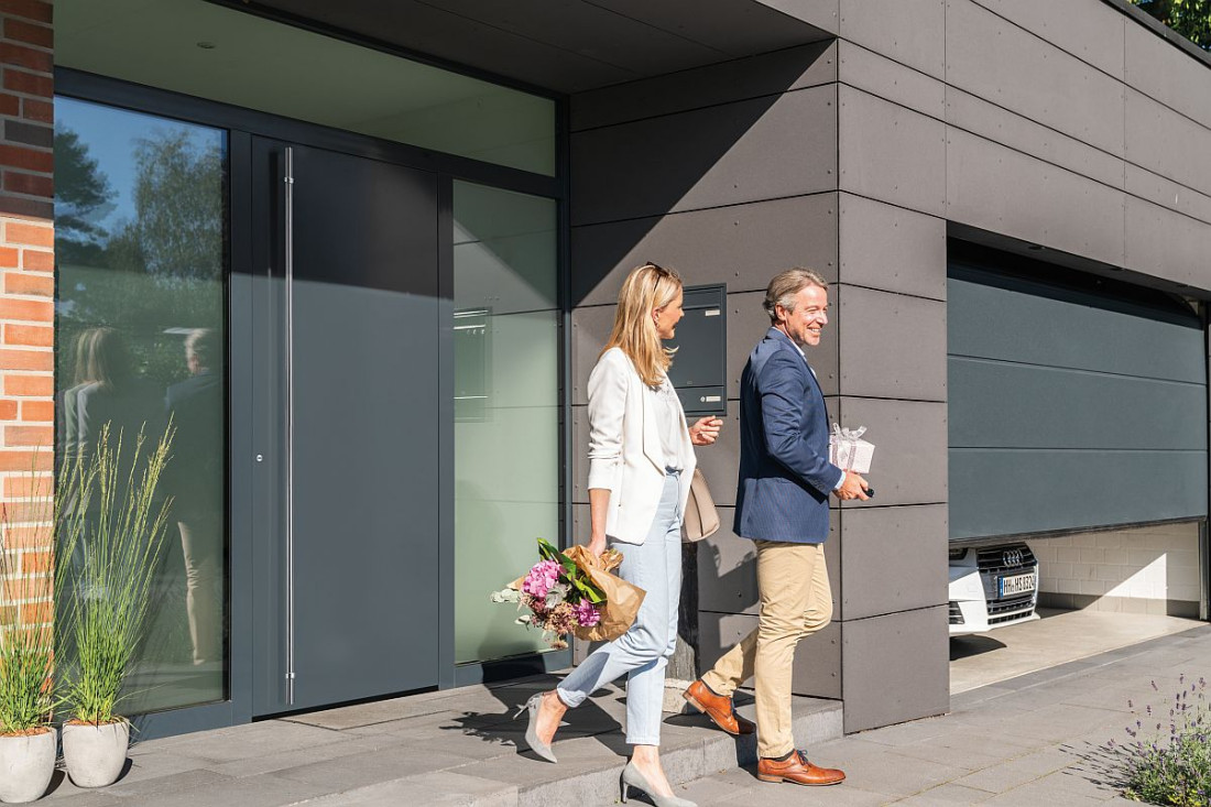 Drzwi zewnętrzne ThermoPlan Hybrid firmy Hörmann - nowy wymiar elegancji
