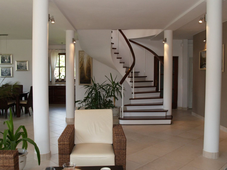 Schody jako element salonu