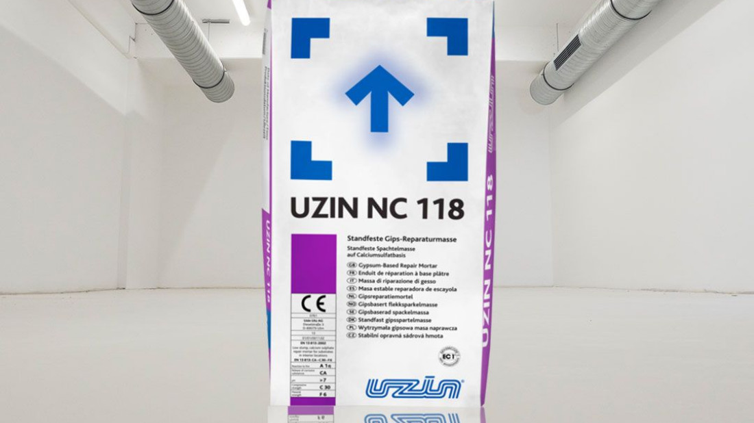 Promocja na wygładzającą masę anhydrytową NC 118 UZIN NC 118 NEW