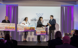 Nagroda "Firmy zaangażowanej społecznie" 2018 roku dla firmy Wiśniowski