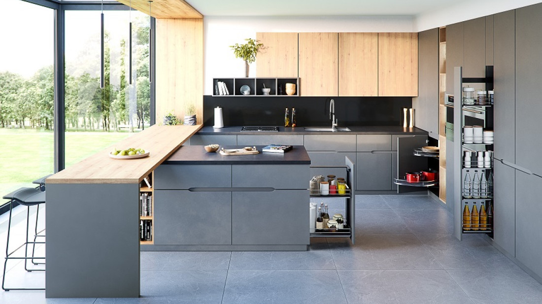 Jak ergonomicznie zagospodarować kuchenną przestrzeń? 