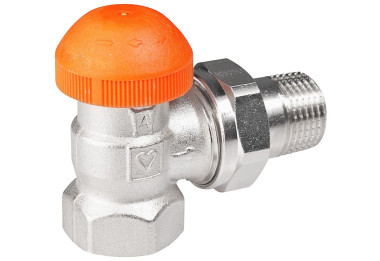 Zawór termostatyczny kątowy