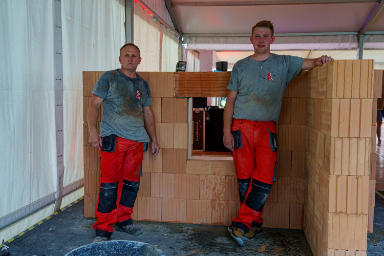 Zdobywcy 3 miejsca - Adrian Perszel i Artur Skowronek