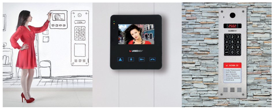Domofony cyfrowe Laskomex
