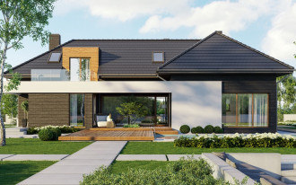 Projekt HomeKONCEPT 13 -  kwintesencja nowoczesności