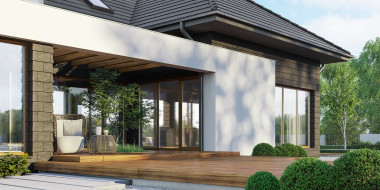 Projekt HomeKONCEPT 13 - wizualizacja 2