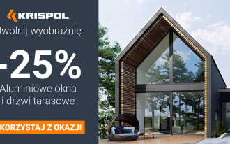 Ruszyła promocja dla Klientów Indywidualnych firmy KRISPOL na stolarkę z aluminium