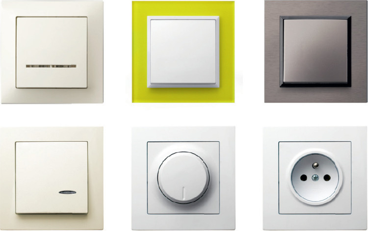 Wybrane serie łączników elektroinstalacyjnych z oferty Ospel