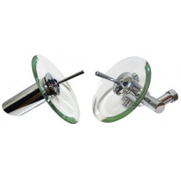 Zestaw bateria umywalkowa DYSK UMYWALKA + bateria wannowa DYSK WANNA