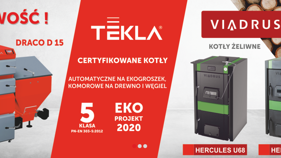 Nowe modele kotłów grzewczych w ofercie firmy Tekla 