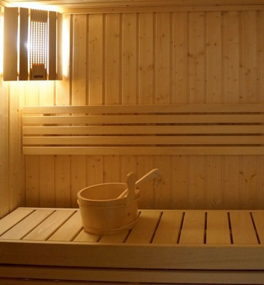 Wnętrze sauny