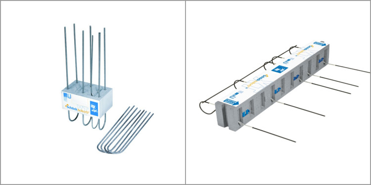 Isokorb typu AXT oraz Schöck Isokorb QXT