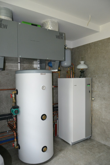 Bufor wody dla ogrzewania podłogowego