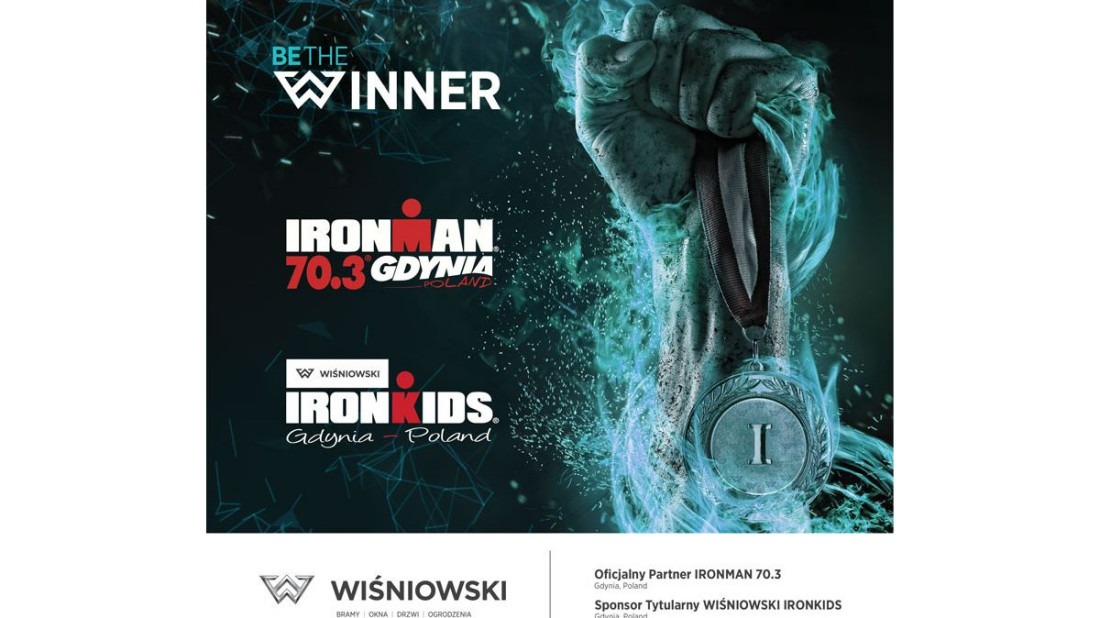 WIŚNIOWSKI IRONKIDS I IRONMAM 70.3 - zawody thriathlonowe w Gdyni