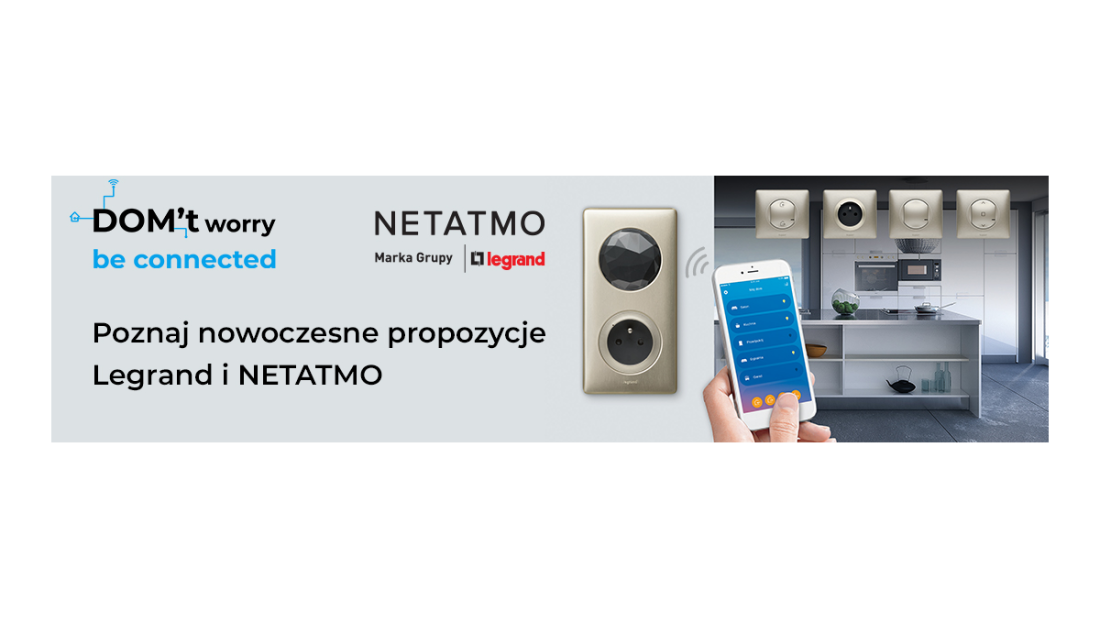 Nowoczesny system automatyki domowej Legrand i NETATMO