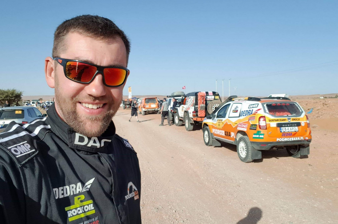 Dedra w zespole rajdowym Podróże 4x4 Rally Team
